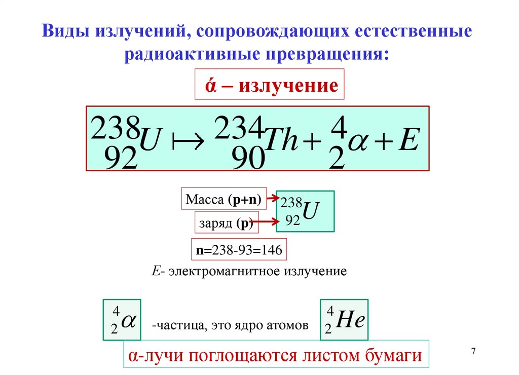 Запишите реакцию естественного радиоактивного. Радиоактивные превращения атомных ядер. Виды радиоактивных превращений. Радиоактивное превращение атома. Виды радиоактив.превращений.