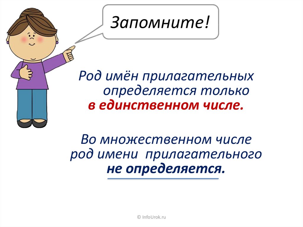 Изменение имен прилагательных по родам 3 класс презентация