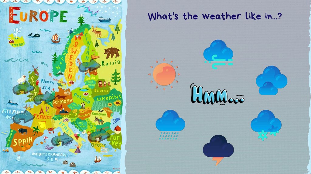 What is the weather like in britain презентация 3 класс кузовлев