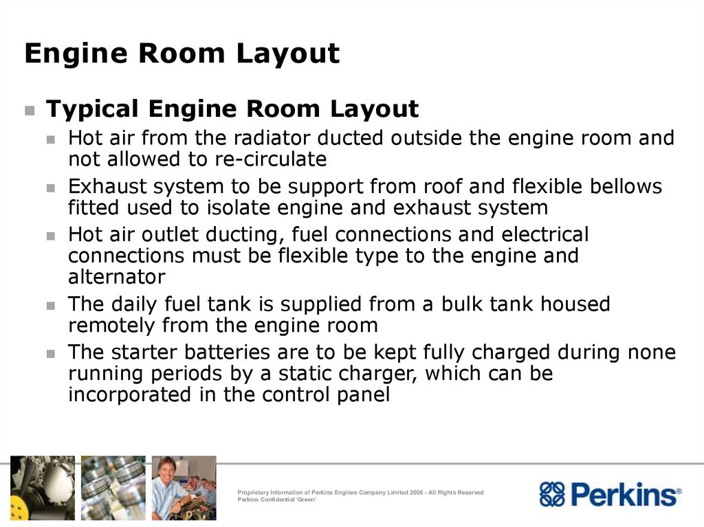 Engine Room Layout