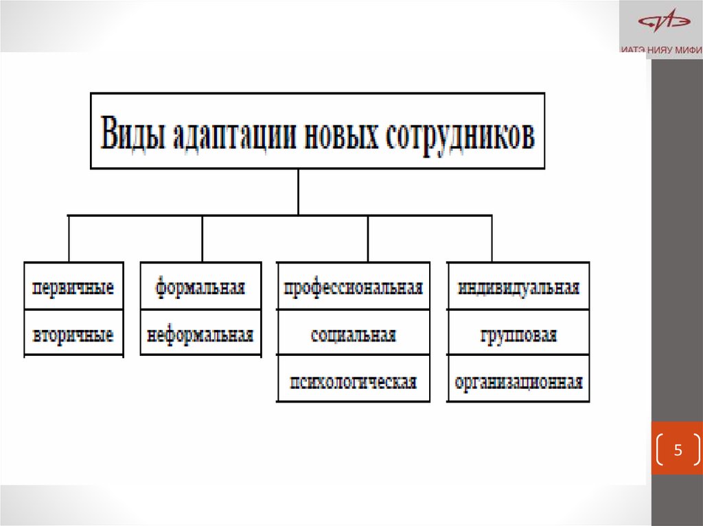 Трудовая адаптация персонала презентация