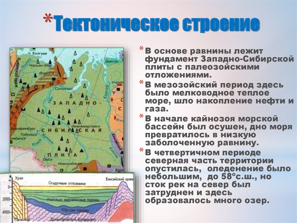 Западно сибирская равнина тест 8 класс география