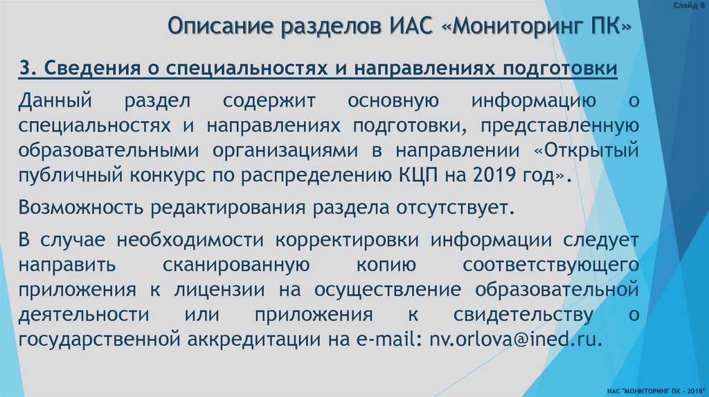 Открытое направление. ИАС мониторинг. ОПБ ИАС мониторинг. ИАС сведения. ИАС мкр.