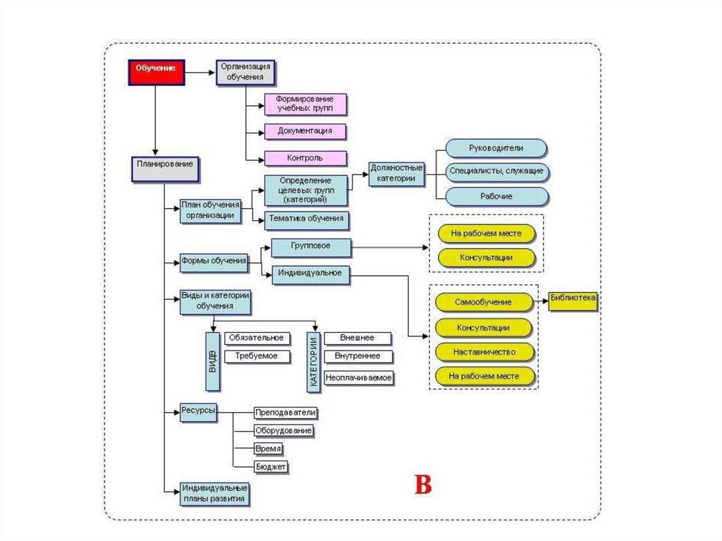 Система организации обучения. Система обучения персонала схема. Блок схема процесса обучения персонала.