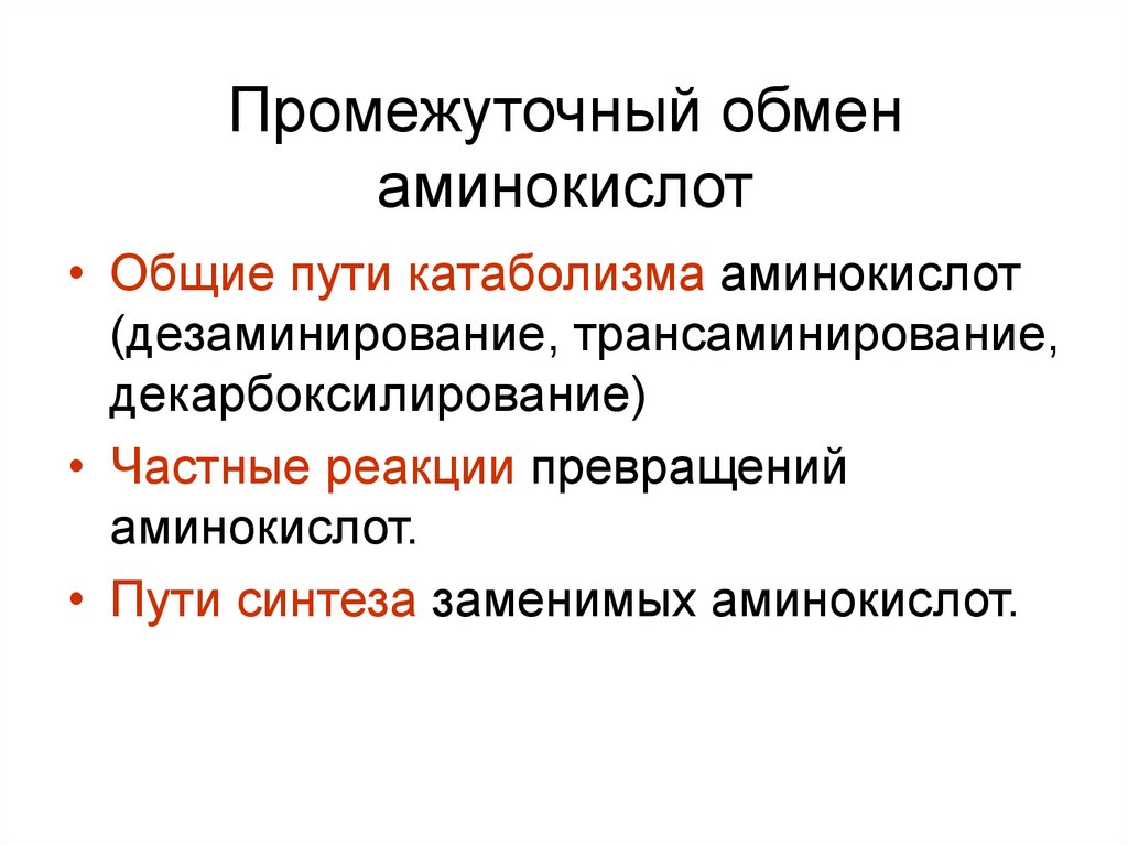 Обмен аминокислот. Основные пути промежуточного обмена аминокислот. Промежуточный обмен аминокислот трансаминирование. Промежуточный обмен аминокислот биохимия. Общие пути катаболизма аминокислот.