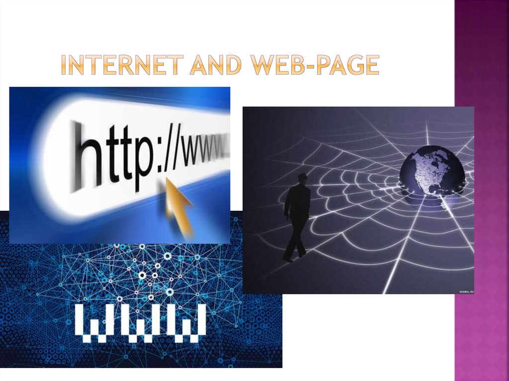 Internet and web-page