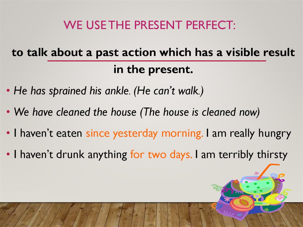 Present perfect презентация