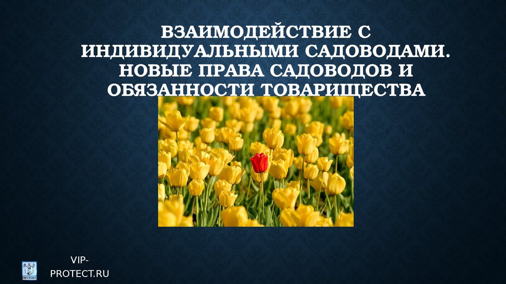 Садовников право. Обязанности садовода.