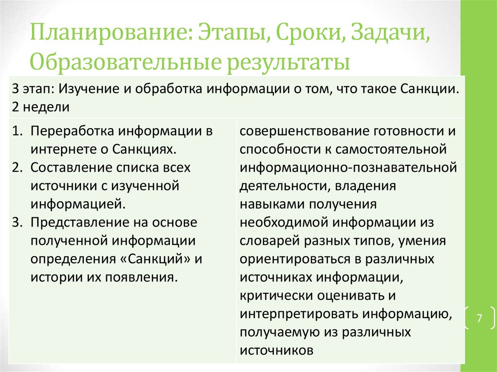 Исследовательская деятельность в отличие от проектной деятельности имеет план