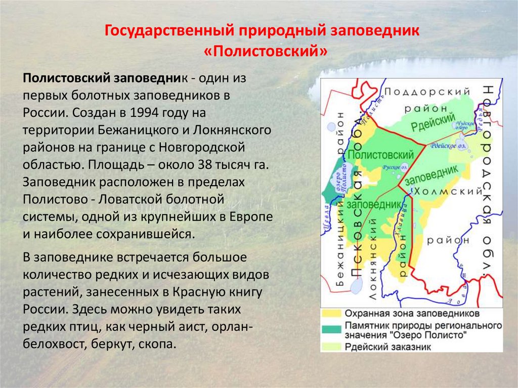 Презентация рдейский заповедник