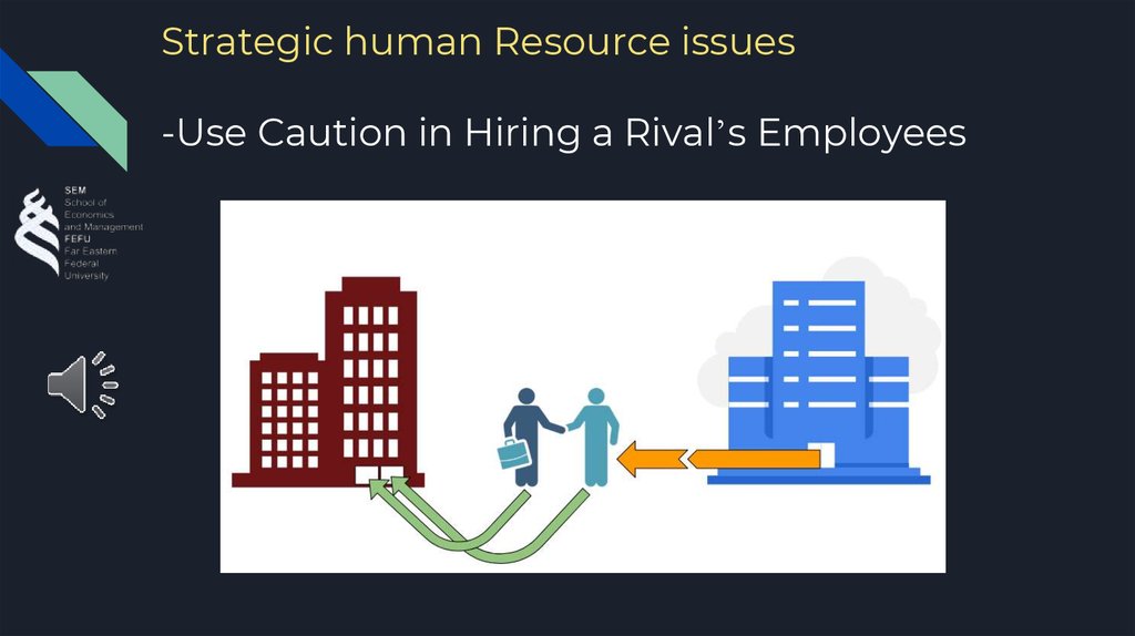 Strategic human Resource issues -Use Caution in Hiring a Rival’s Employees