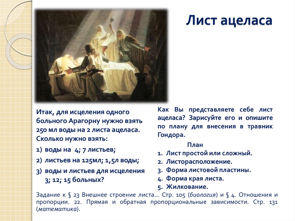 Лист ацеласа