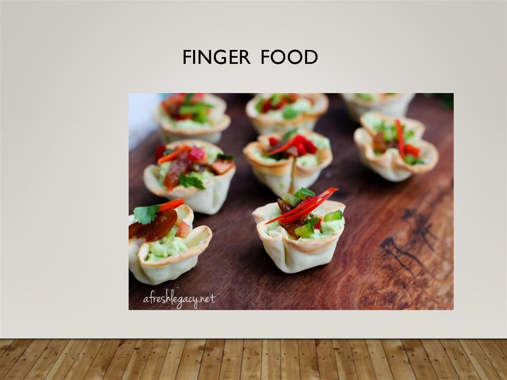 Finger food технологическая карта