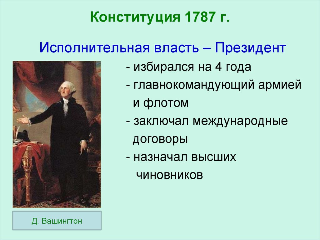 Конституция 1787 г.