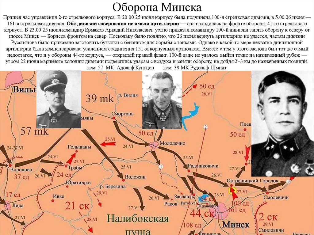 Оборона минска 1941