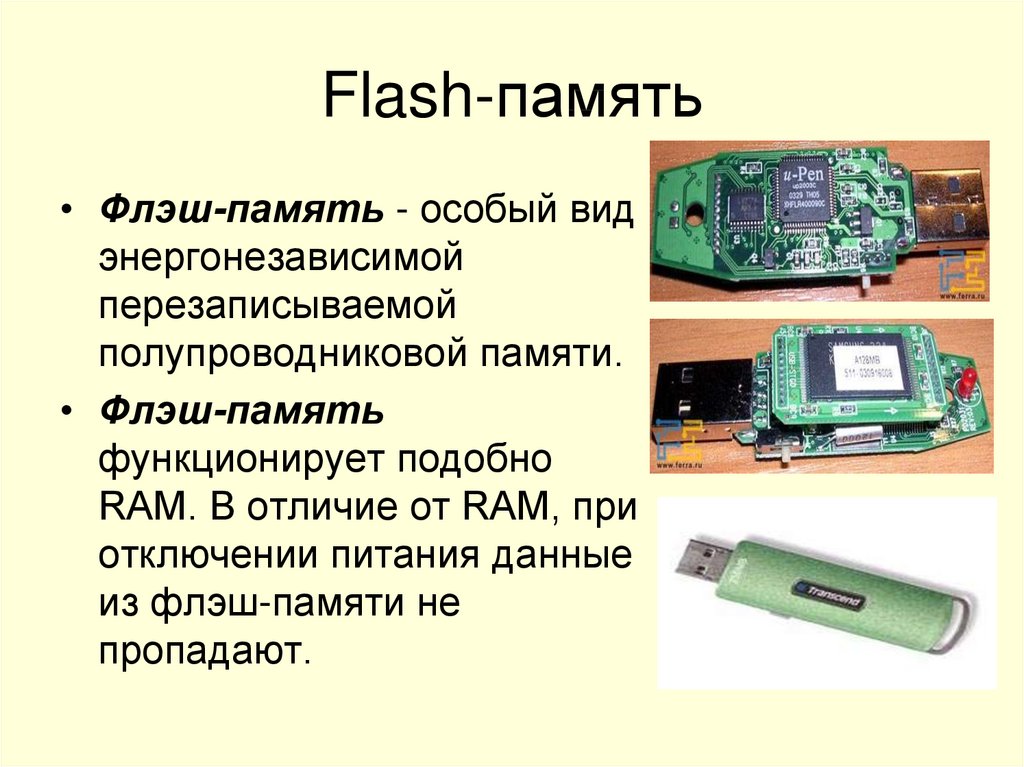 Карта флеш памяти назначение