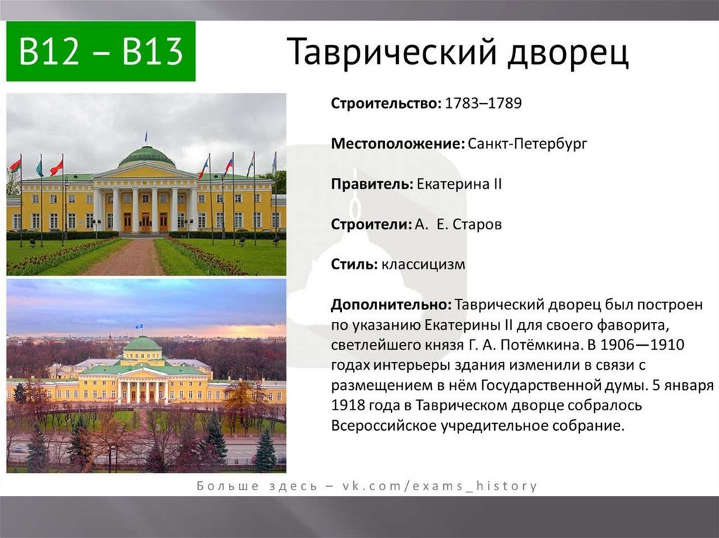 Архитектура санкт петербурга 18 века презентация