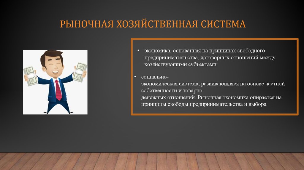 Рыночная хозяйственная система