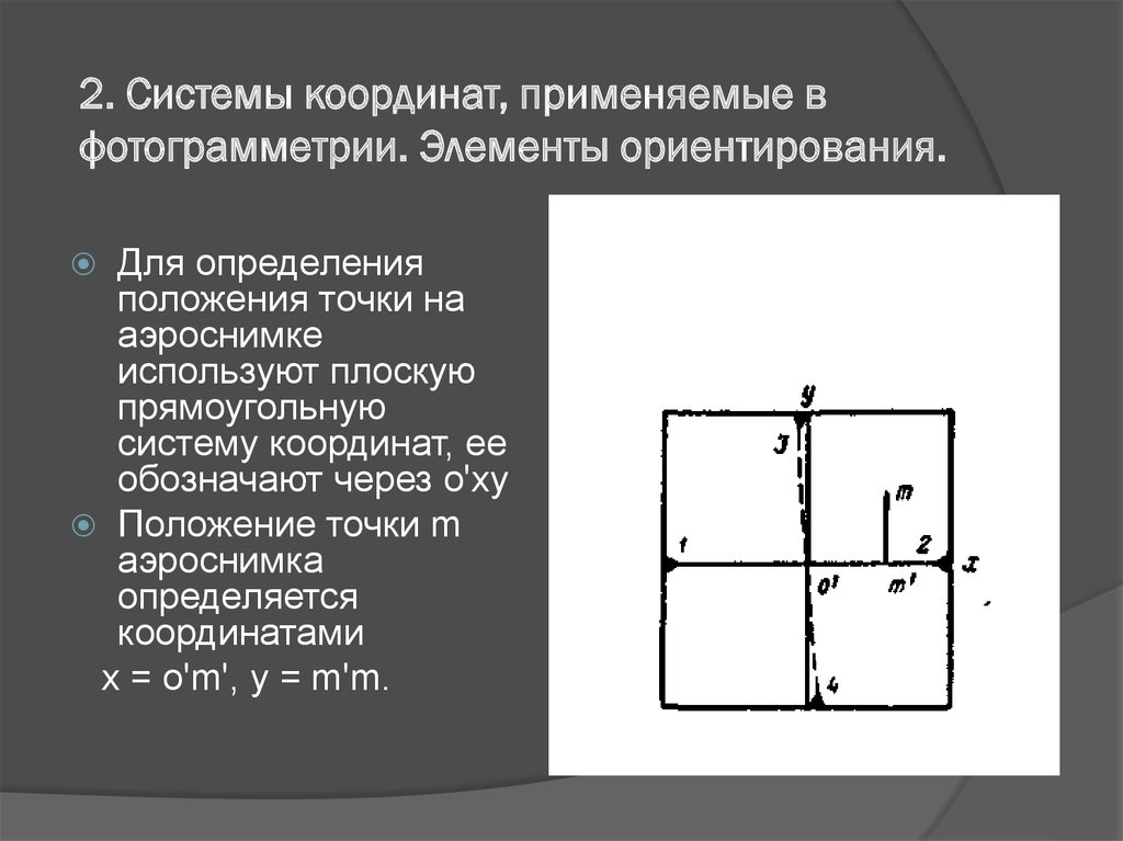 Элементы ориентации