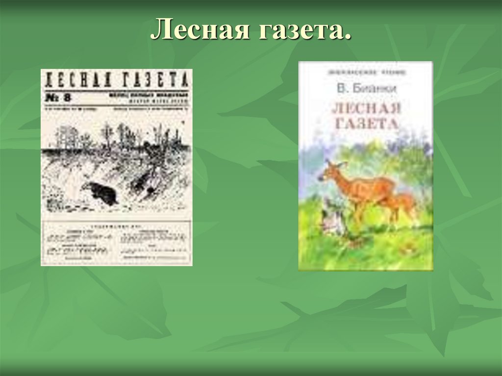 Лесная газета.