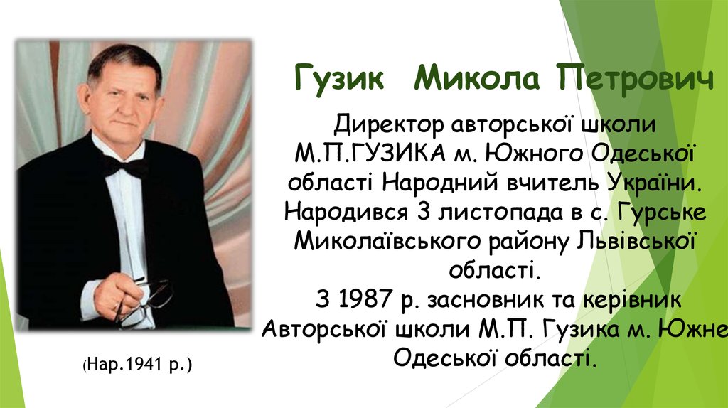 Гузик Микола Петрович