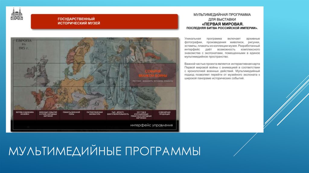 Мультимедийные программы