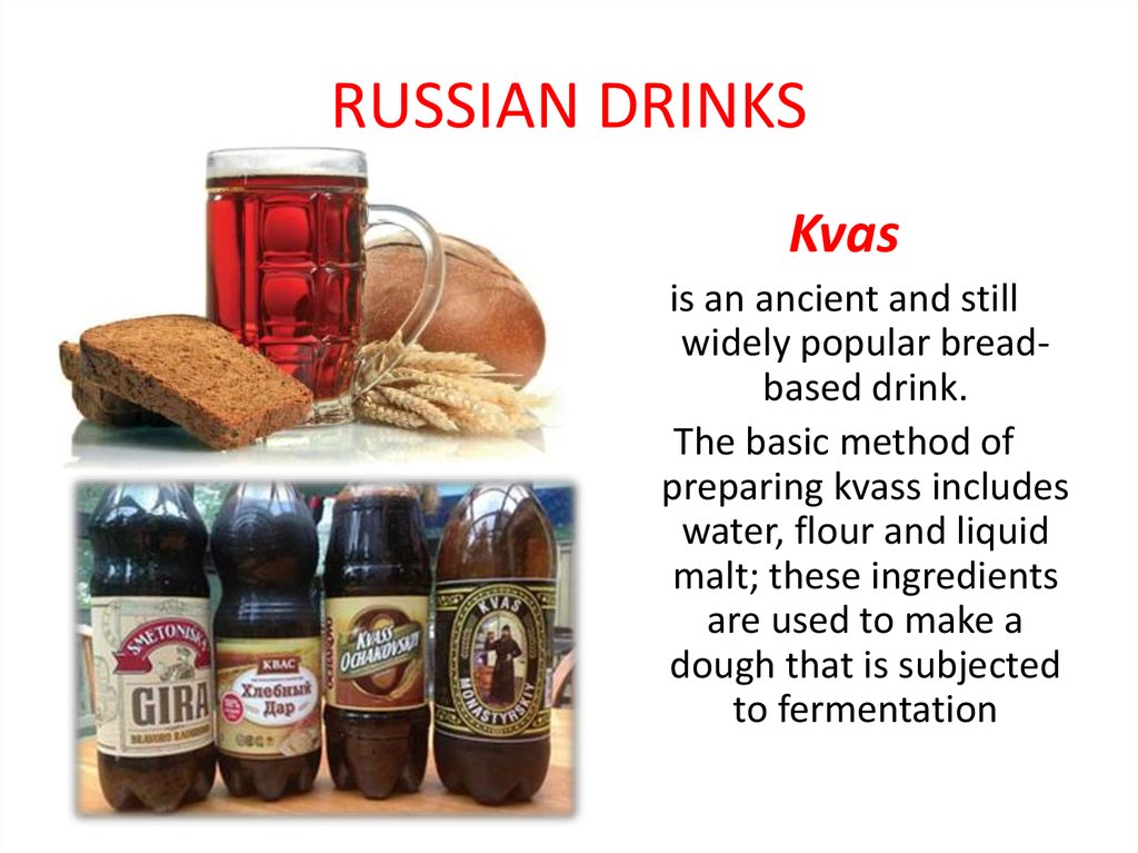 RUSSIAN DRINKS