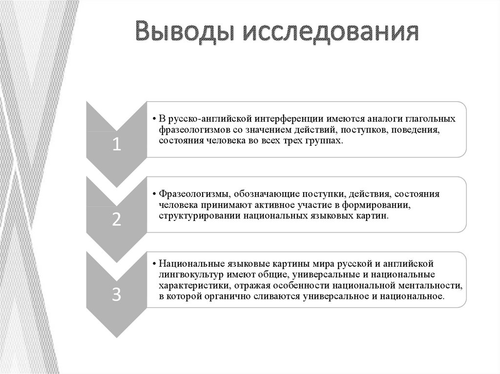 Оценивает выводы исследования. Выводы исследования новорожденных.