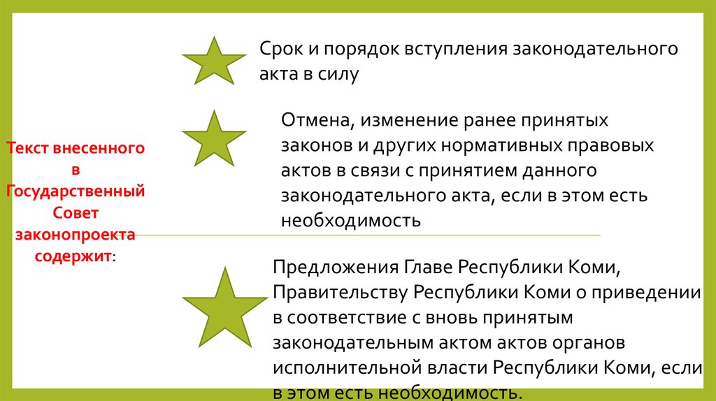 Занесло текст. Правовой документ Республики Коми.