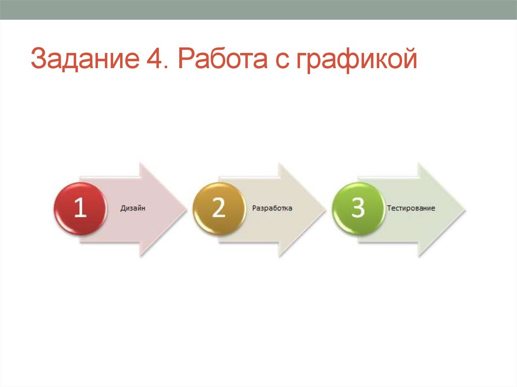 Задание 4. Работа с графикой