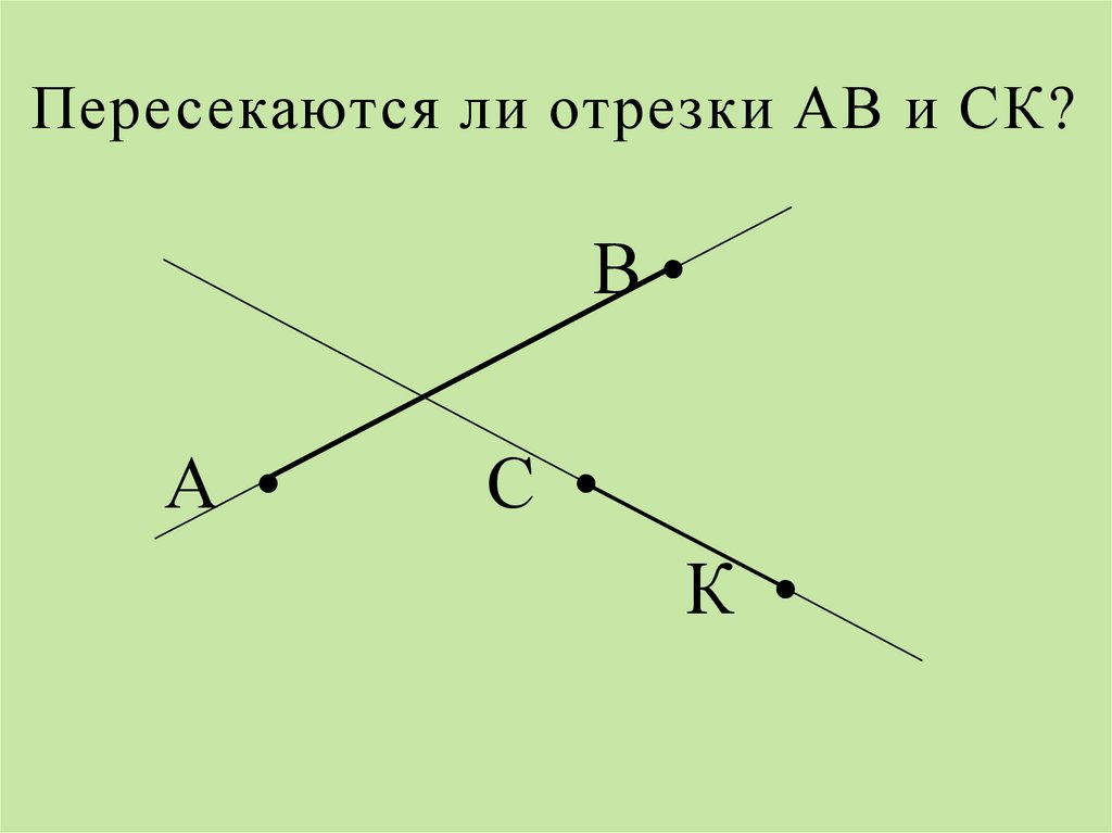 Отрезка видео. Отрезок пересекает Луч. Пересечение прямой и отрезка. Пересекающиеся отрезки. Скрещивающиеся отрезки.