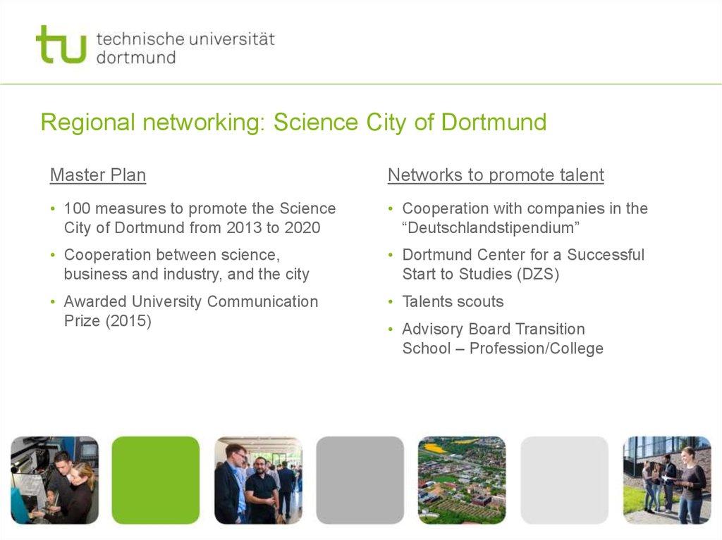 Regional networking: Science City of Dortmund