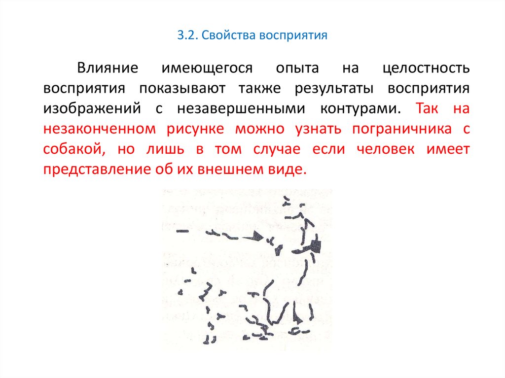 Как называется свойство восприятия позволяющее увидеть то что изображено на картинке