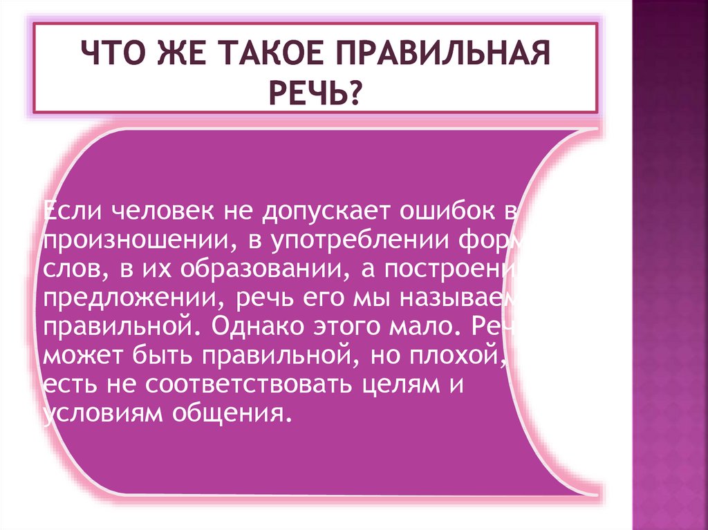 Проект на тему что такое хорошая речь