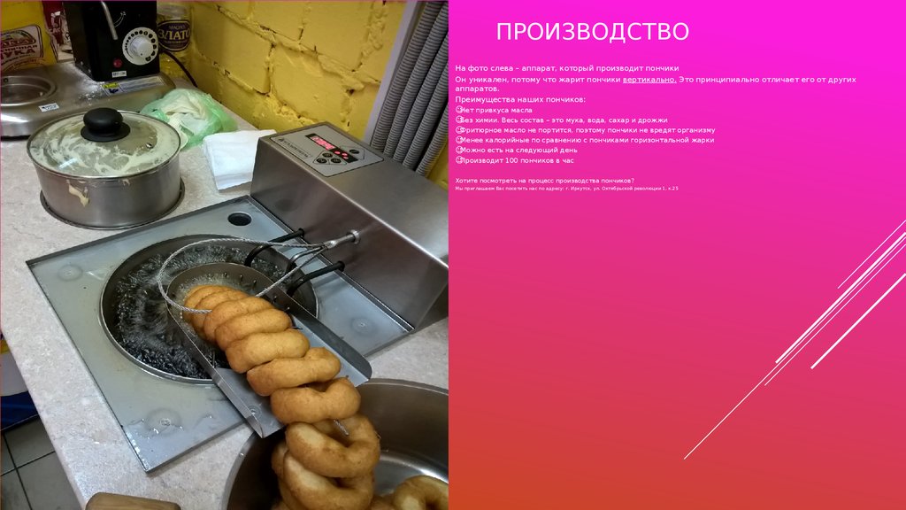 Производство