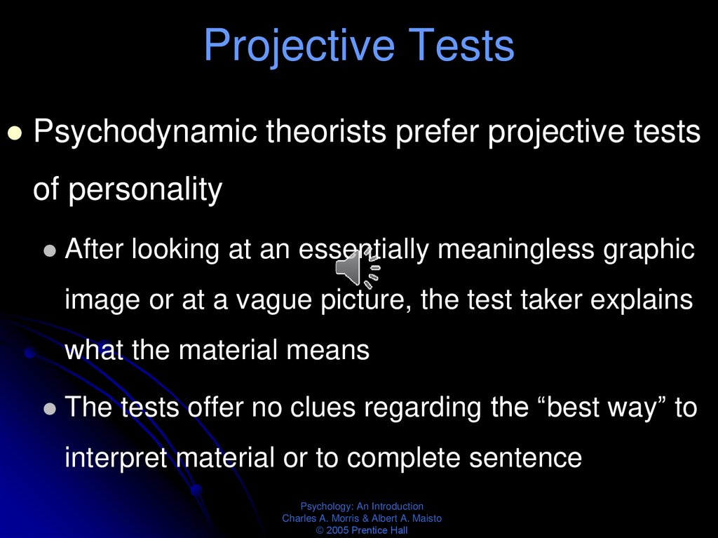 Projective Tests