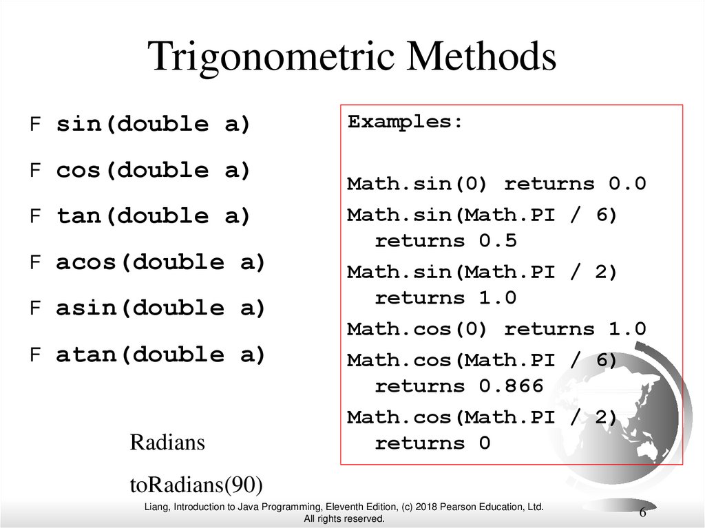 Mathematical Functions Characters And Strings Introduction To