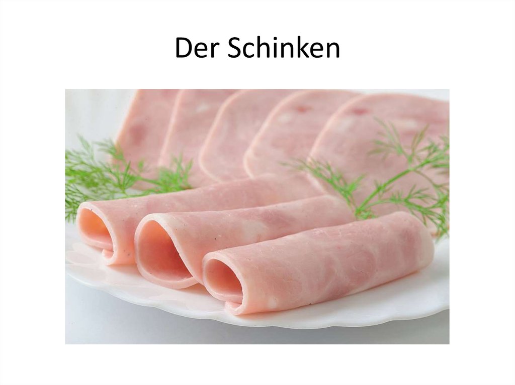 Schmeckt der