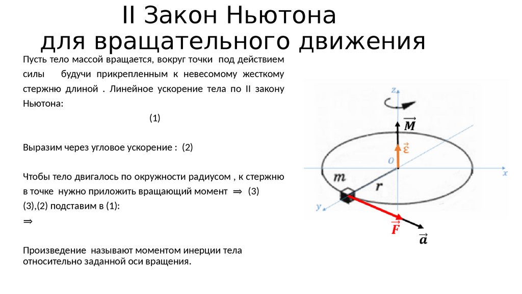 На горизонтально вращающемся диске