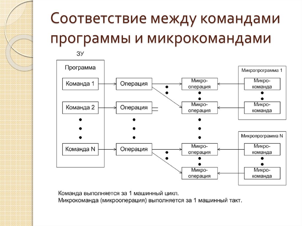 Команда программы