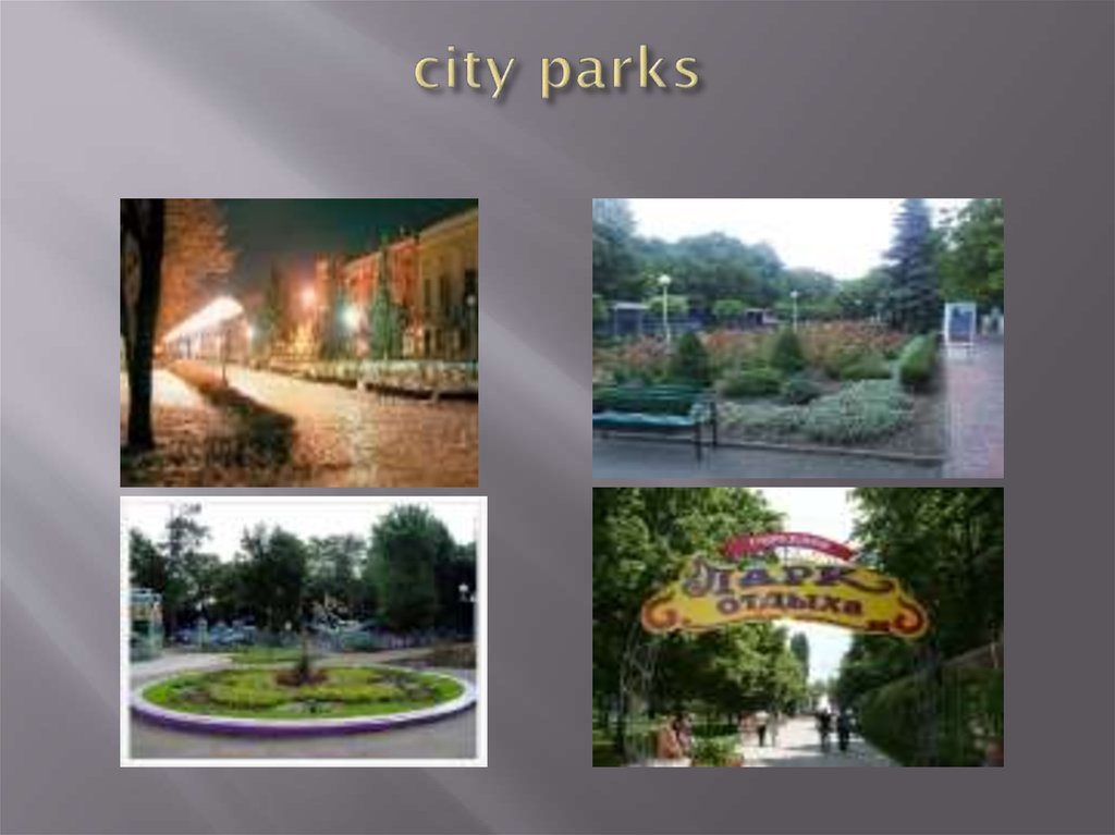 city parks