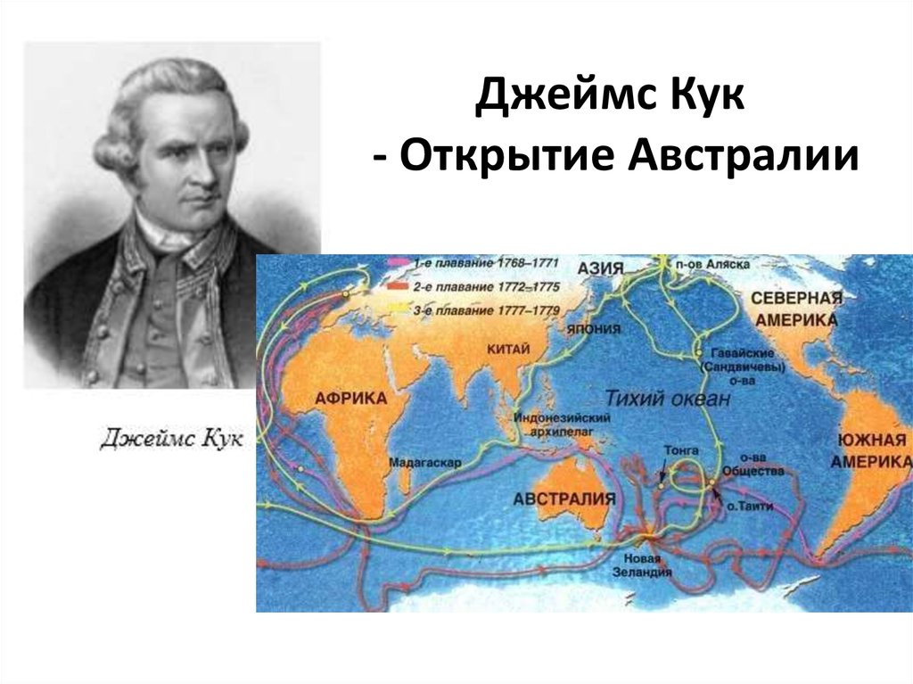 С именем какого путешественника связано открытие австралии. Маршрут исследования Австралии Джеймсом Куком.