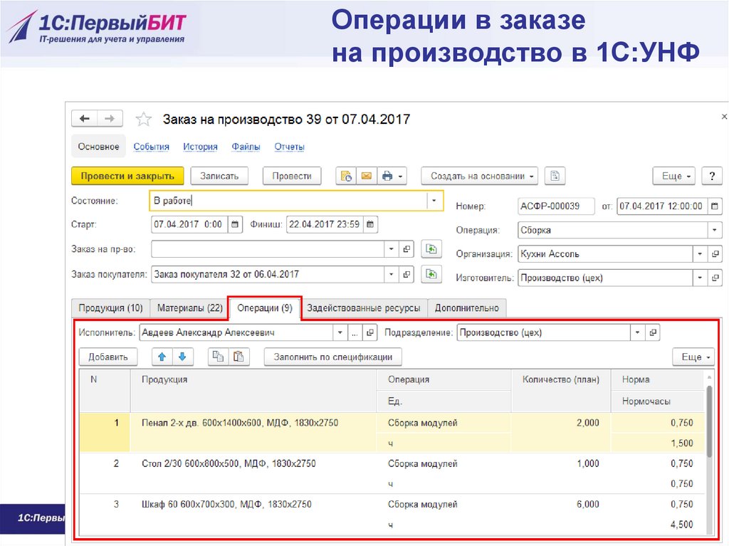 1с унф операции. План производства в 1с УНФ. Сдельные операции в 1с. Планировщик производства 1с УНФ. Заказ на производство документ.