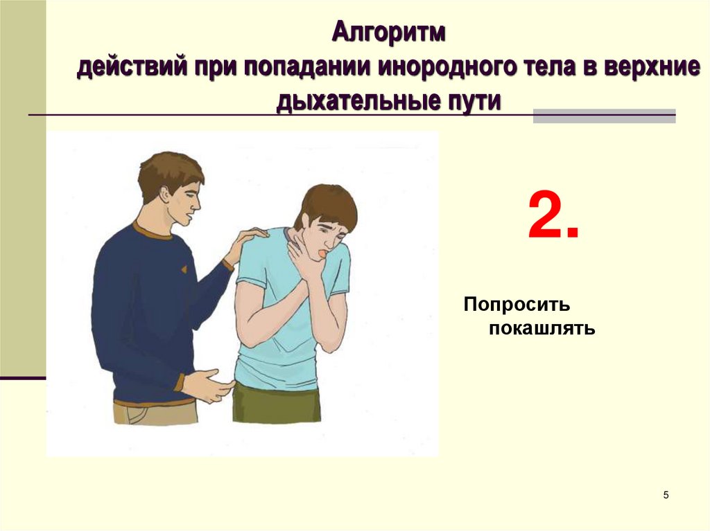 Действия при попадании. Оказание 1 помощи при попадании инородных тел в дыхательные пути. Первая помощь при попадании инородных тел в Верхние дыхательные. При попадании инородного тела в дыхательные пути. Алгоритм действий при попадании инородного тела в дыхательные пути.