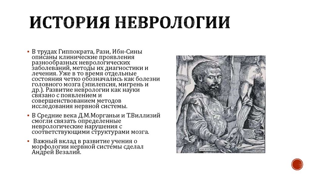 История неврологии презентация