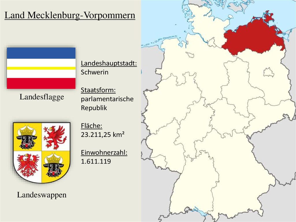 Померания википедия. Мекленбург-передняя Померания на карте Германии. Герцогство Мекленбург-Шверин. Федеральная земля Мекленбург передняя Померания на карте. Земля Мекленбург передняя Померания на карте Германии.
