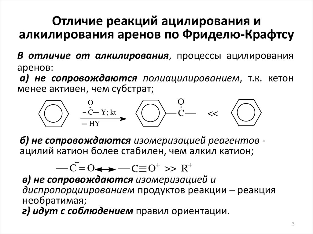 Чем отличаются реакции