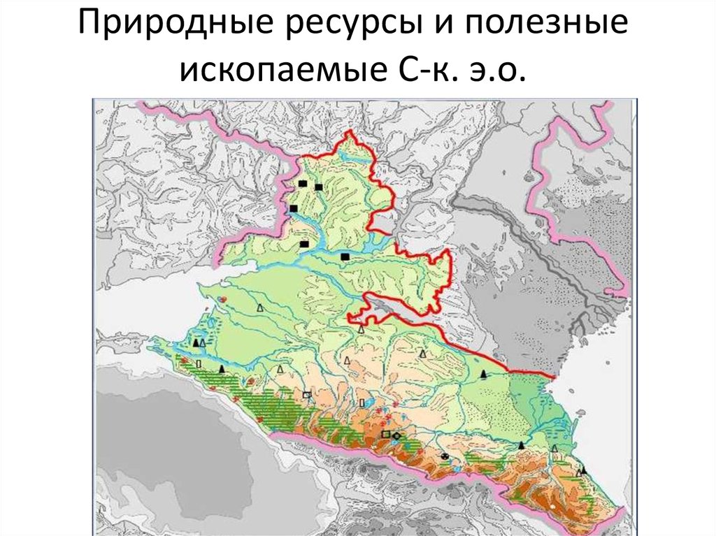 Полезные ископаемые кавказских гор