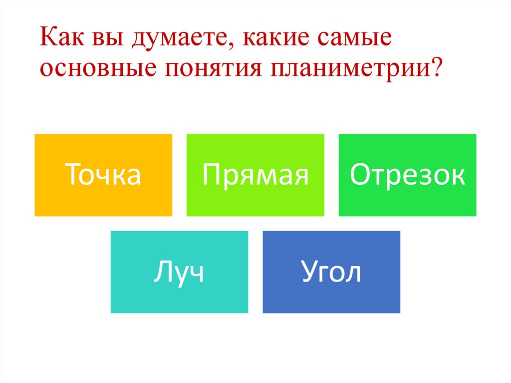 Какие самые основные