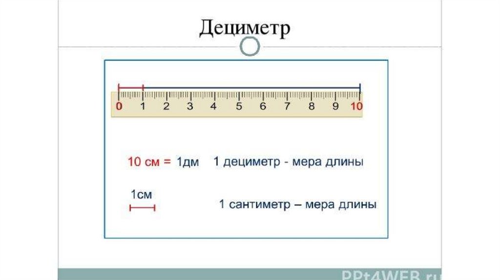 1 дм длина другого 6 см. Единицы длины дециметр 1 класс. Понятие дециметр для 1 класса. Дециметры в сантиметры. Денси метр.